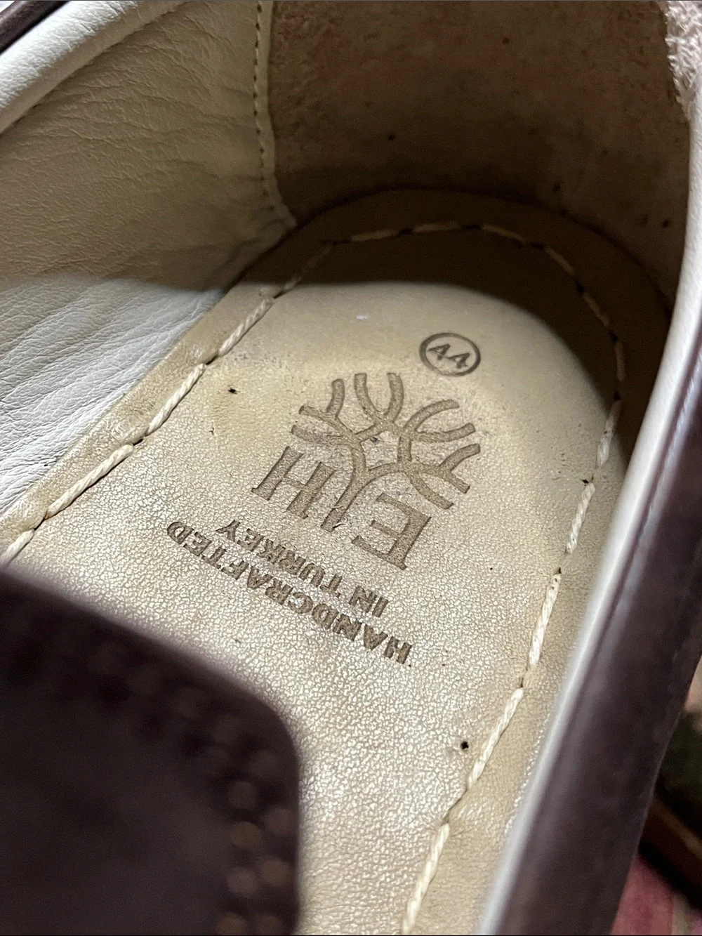 Earthing Harmony grounding shoes EU 44 hand crafted in Turkey